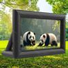 DHMYYXGS Inflatable Movie Screen,Inflatable Movie Screen Outdoor Projector Screen,for Movie Parties Backyard Outside with Air Blower and Carry Bag,Front and Rear Projection 24ft view 1