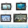 DHMYYXGS Inflatable Movie Screen,Inflatable Movie Screen Outdoor Projector Screen,for Movie Parties Backyard Outside with Air Blower and Carry Bag,Front and Rear Projection 24ft view 2