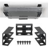 JINPIAOPIAO 3Pcs Under Desk Laptop Mount Space Saving Organizers Rack Convenient for Laptops Tablets Keyboards and More Use view 3