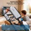 USB C to HDMI 2.1 Cable 6.6FT with 140W Charging, 4K@240Hz and 8K@60Hz, HDR - Thunderbolt to HDMI Cable for Mac Mini, MacBook Pro/Air, ThinkPad, iPhone 17, iPad, Galaxy, Switch, Android Phone,TV view 4
