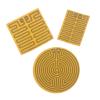 1PC 3.7V-5V Yellow Mini USB Insulation Coaster Heater Heat Electric Coffee Cup(2) view 3