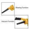blower fan, 2 In 1 Cordless Air Blower & Vacuum Cleaner Electric Dust Computer Collector Leaf Duster Power Tools,for Computer, Car, Keyboard and Home Outdoor Dust view 4