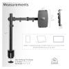 ADBWEKKF Single laptop desk stand for 2-in-1 laptops and portable monitors - view 2
