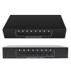 8 Input 1 Output AV Switcher Box Metal Construction Studio Grade Router for Home Theater Gaming Consoles and Professional Setups view 3