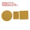 3.7V-5V Mini USB Insulation Coaster Heater Heat Electric Coffee Cup Mug Mat Pad Office(Dark Grey) view 3