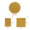3.7V-5V Mini USB Insulation Coaster Heater Heat Electric Coffee Cup Mug Mat Pad Office(Dark Grey) view 4