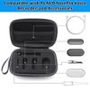 LeoTube Protective Case for PLAUD NotePin Voice Recorder - Custom Fit Foam Holds All Accessories, Waterproof & Shockproof (Case Only) (Black) view 2