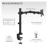 FNJTDVWS Single piece ultra-wide monitor desk stand, adjustable bracket suitable for 45-inch screens - view 2