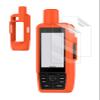 FJIASTB Case for Garmin GPSMAP H1 Handheld, Soft Silicone Shockproof Cover with Soft Screen Protector Film (Orange) view 1