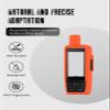 FJIASTB Case for Garmin GPSMAP H1 Handheld, Soft Silicone Shockproof Cover with Soft Screen Protector Film (Orange) view 3