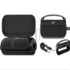 Aenllosi for Bose New SoundLink Flex 2nd Gen/Bose SoundLink Flex Bluetooth Portable Speaker Hard Carrying Case+Silicone Cover Case, Black view 1