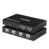 4 Ports USB Synchronizer - KVM Switch/Distributor, DNF Keyboard Mouse Shared Display Synchronization Controller view 1