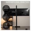 ADBWEKKF Dual Monitor Desk Mount Extra High Adjustable Stand for 27 Inch Screens - view 2