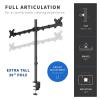 ADBWEKKF Dual Monitor Desk Mount Extra High Adjustable Stand for 27 Inch Screens - view 3