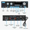 AMEMONDORA 12V 2-Channel Car Power Amplifier, High-Performance Universal Fit Audio System, 120W Hardwired Room Electrical Operation, 36V Max Operating Voltage AK35 view 4