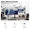 ADBWEKKF Black Laptop and Monitor Desk Stand with Base for 32" Screens - view 3