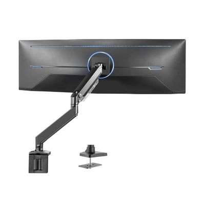 FNJTDVWS Aluminum single-arm ultra-convenient desktop stand for 49 inches