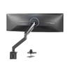 FNJTDVWS Aluminum single-arm ultra-convenient desktop stand for 49 inches view 1