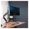 FNJTDVWS Aluminum single-arm ultra-convenient desktop stand for 49 inches view 3