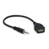 USB to 3.5mm Jacking Sound Adapter to Sound Music Car Stereos Male Plugs Jacking to Female Cord Converter OTG view 1