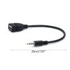USB to 3.5mm Jacking Sound Adapter to Sound Music Car Stereos Male Plugs Jacking to Female Cord Converter OTG view 2