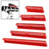 Telescope Dovetail Plate Finder Scope Base with Adjustable Extension Slots for Astronomy Accessories, Aluminum Alloy Mounting Rail, 150-445mm Multi-Size Compatible(220mm) view 4