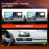 Lizpofly Dual 10.1 inch 12+256GB Android 15 Car Radio for Mazda Axela /Mazda3 2014-2019 Head Unit Wirless Carplay GPS Navigation Screen Upgrade Multimedia Player Android Auto view 2