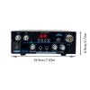 AMEMONDORA 12V 2-Channel Car Power Amplifier, High-Performance Universal Fit Audio System, 180W Hardwired Room Electrical Operation, 36V Max Operating Voltage AK55 view 3