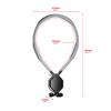NovelGoal Adjustable Chest Mount Harness, Magnetic Neck Brace Strap Belt, Mobile Phone Clip Holder for Action 5 4 3/Ace Pro/Hero 13 12 Action Camera Accessories (Gray, 3-Cards Holder) view 2