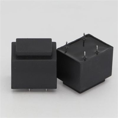 0.5W 0.5VA AC 220V to 6V 9V 12V Power Mini Sealed Type PCB Board 4 Pin Encapsulated Transformer 2Pcs(2Pieces 12V)
