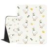 AdorableWhimsy Cute Duck Case for iPad Air 11" M3 2025/M2 2024/iPad Air 5 2022/Air 4 2020 10.9" with Pencil Holder Kawaii Lemon Animal Design Folio Stand Cover Textured Leather Tablet Case view 1