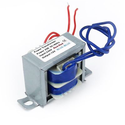 Mini EI Power Transformer AC-AC 220V Input 6V 9V 12V 15V 24V Double 9V-0-9V 2W/VA 1Pcs(6V)