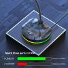 RSHuiOUXX USB Computer Microphone with LED Lighting Microphone Replacement for Conference Gaming Desktop Piece Noise Cancellation view 3