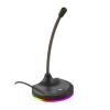 RSHuiOUXX USB Computer Microphone with LED Lighting Microphone Replacement for Conference Gaming Desktop Piece Noise Cancellation view 4