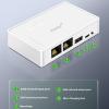 RSHuiOUXX USB Wireless Print Server 10/100Mbps Convert Printer to Wireless WiFi Ethernet Networking Printer Sharing Device view 3