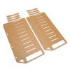 BAFOVY Acrylic Hard Drive Bracket, DIY Multi Layer Hard Disk Rack for 3.5inch HDD with Mounting Screws and 8cm Fans Cooling, Ideal for PC Builds and Server Setups (10 Layers) view 2