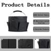 CIHTL Cleaning Caddy with Handle, for Cleaning Supplies Organizer Bucket view 3