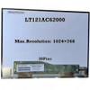 12.1" for Laptop LT121AC62000 1024768 30Pins 60HZ EDP Laptop Computer LCD Screen view 2