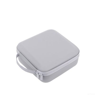 Waterproof Portable PU Leather Carrying Case for DJI NEO2, Compact Travel Case with Custom Fit, Black/Grey(Grey)
