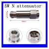 5W N Attenuator DC-3G/4Ghz 1/2/3/5/6/10/15/20/30db/40db N Male to Female Coaxial Power Connector Male to Female 50ohm(2db,3G) view 2