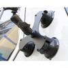 AugustknowU Suction Cup Camera Mount, Triple Suction Cup Mount, 360 Swivel Ball Head, No-Drill Installation, Triple Vacuum Suction Cups for Car Sunroof, RV(C) view 3