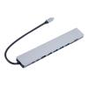 10 in 1 USB C Adapter RJ45 Ethernet 5 Gbps Dongle 4K HDMI-Compatible 100W PD for Air Pro and Other TY>pe Laptops view 2
