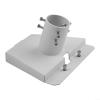 Stainless Steel Pipe Adapter Compatible for Starlink Gen-3 Dish, 360 Rotation, 20 Tilt, Fits Pole Diameter up to 48 mm view 3
