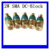 2W SMA Male-to-Female DC Blocking Circuit Breaker DC-6.0GHz 50ohm coaxial Blocking Circuit Breaker SWR 1.2 DC Blocking Circuit Breaker Connector attenuator view 2
