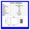 2W SMA Male-to-Female DC Blocking Circuit Breaker DC-6.0GHz 50ohm coaxial Blocking Circuit Breaker SWR 1.2 DC Blocking Circuit Breaker Connector attenuator view 4
