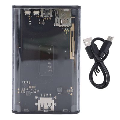 UPALDHOU 4G Portable WiFi Router, Fast Speed LTE Mobile Hotspot with SIM Slot, Suitable for Business Travel, Camping, RV