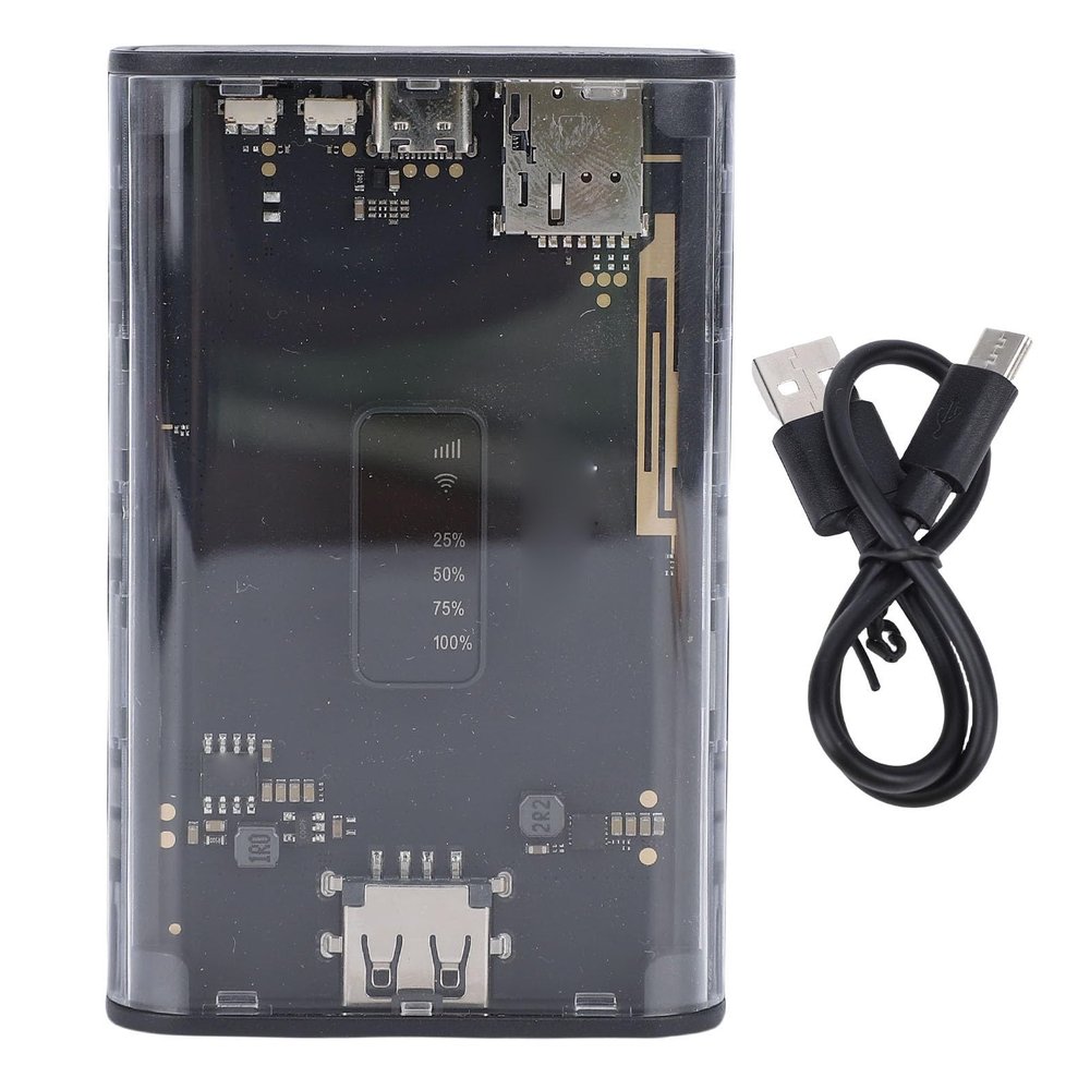 UPALDHOU 4G Portable WiFi Router, Fast Speed LTE Mobile Hotspot with SIM Slot, Suitable for Business Travel, Camping, RV