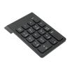 CHICIRIS 2.4G Wireless Chocolate Keys Numeric Keypad Plug and Play for Bank Accountant, Ergonomic Mini Number Numpad for 10, ABS Material view 2