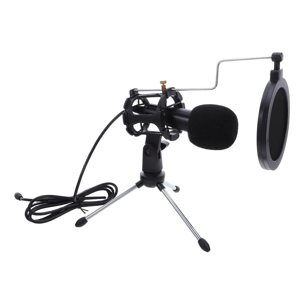LIGIGWASH Condenser Microphone for Clear Sound Recording Gaming Streaming Podcast Mic Plug and Play Desktop Microphone for Laptop and Desktop