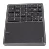 Aumotop Wireless Number Pad Touchpad Design 22 Keys 2.4G Dual Mode for WinIOSAndroidOS X ABS Material (Gray) view 3